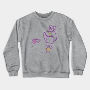 Book Sharing Crewneck Sweatshirt